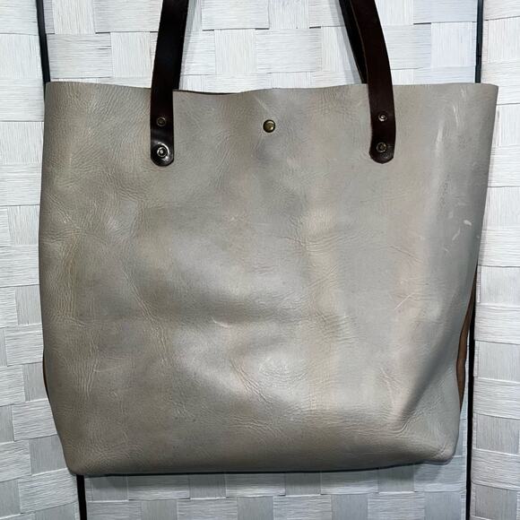 Jill's Homestead The Tote Bag Rose Gold Tassel Genuine  Leather Look Rural Nice - Picture 5 of 15